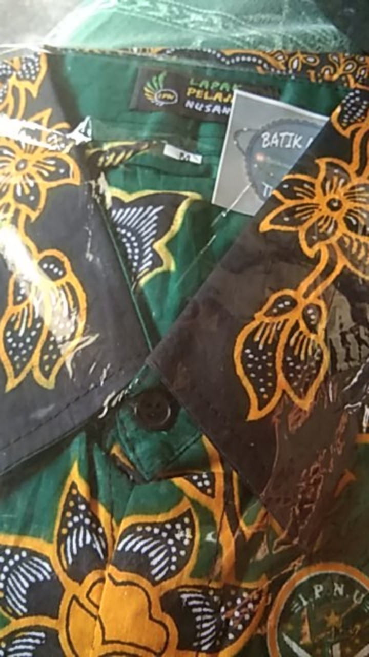 Batik Ipnu Nasional Kemeja Batik Ipnu Lengan Panjang