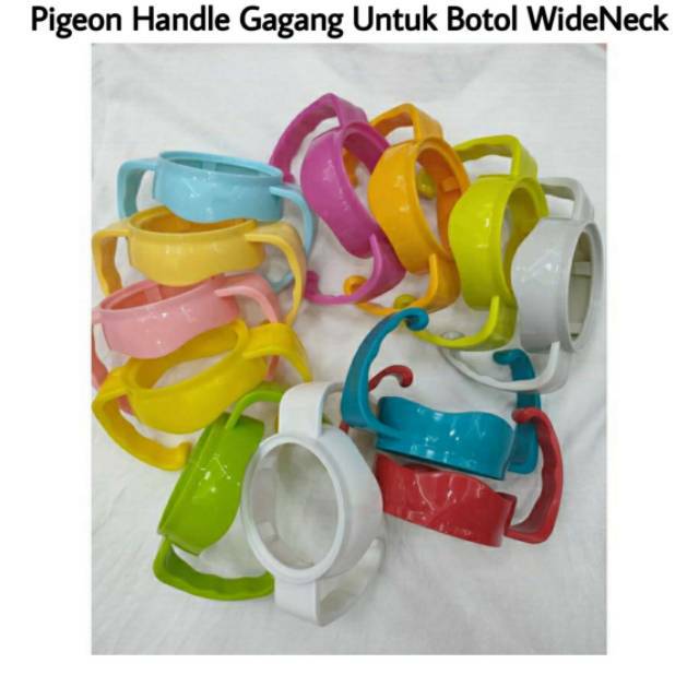 Pigeon Handle Gagang Pegangan Botol Susu Dot Pigeon Wide Neck