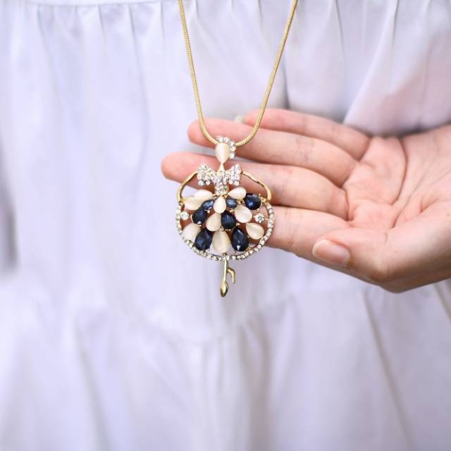 Kalung Panjang Aksesoris Fashion Hijab