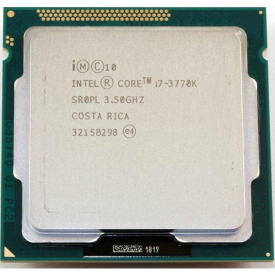 Processor Intel Core I7 3770K + Fan Ori 1155