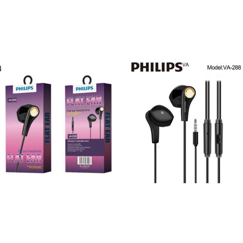 Headset PHILIPS VA-288 BASS Handsfree PHILIPS VA288 BASS Earphone PHILIPS VA-288 MEGA BASS