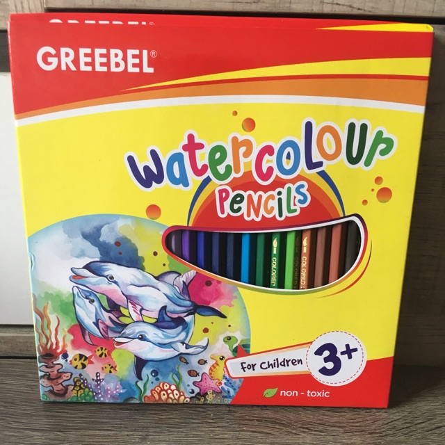 

Pensil warna greebel water colours isi 24