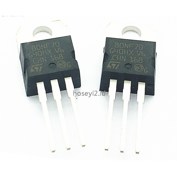 10pcs Ic Stp80nf70 80NF70 TO-220