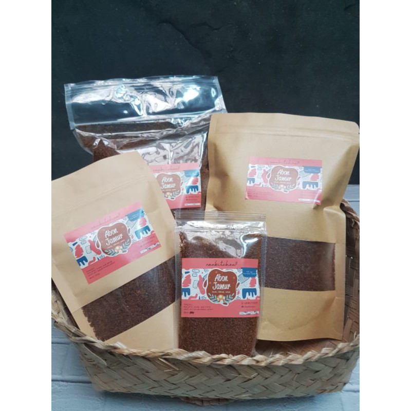 

abon Jamur Vegetarian /500gr (disangrai tidak digoreng)
