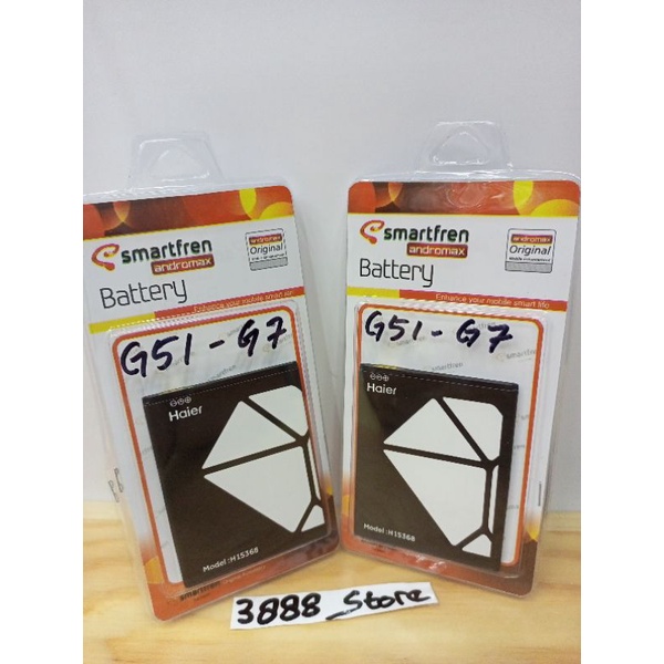 Baterai G7 battre smafren Haier G51 4G  H15368  Haier G7 4G  H15438   Original