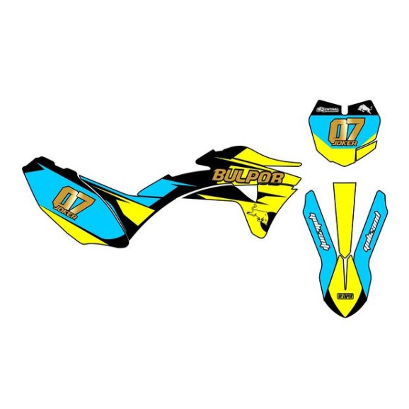 DECAL KAWASAKI KLX GORDON