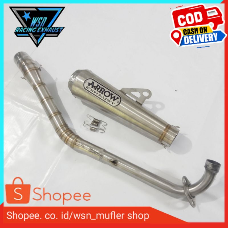 Knalpot ARROW Underbond Jupiter Mx Jupiter Z Supra 100 Grand Legenda Kharisma dll
