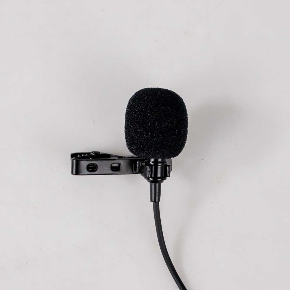 TaffSTUDIO Deluxe 3.5mm Microphone with Clip for Smartphone / Laptop / Tablet PC - EY-510A