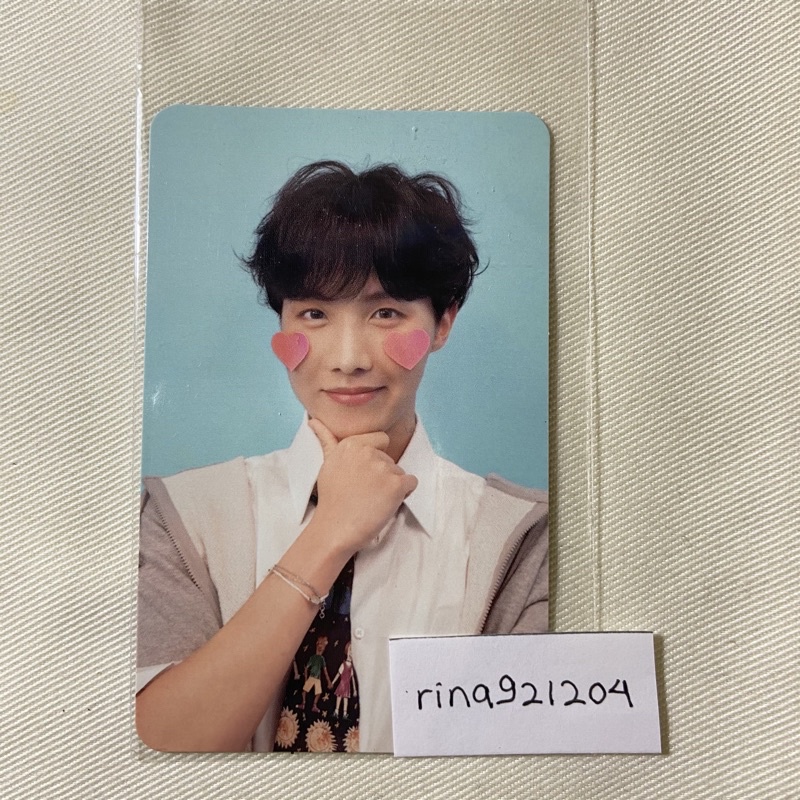 PHOTOCARD HOSEOK PC HOSEOK ANSWER F PHOTOCARD JHOPE PC JHOPE ANS F