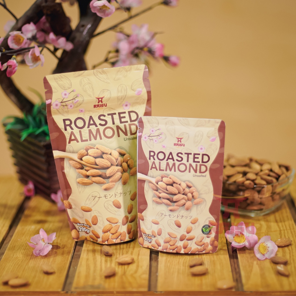 

SNACK KACANG ALMOND PANGGANG / ROASTED UNSALTED RAISU URBAN