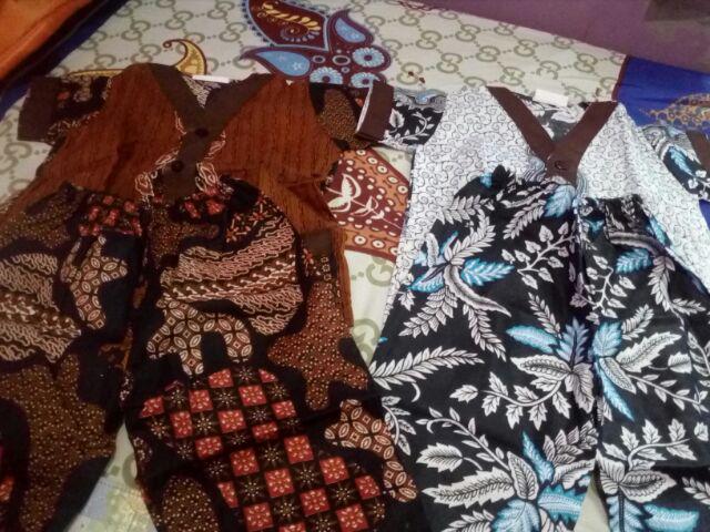 Piyama Batik Pekalongan Bayi & Anak Murah | Motif Dikirim Random!!!