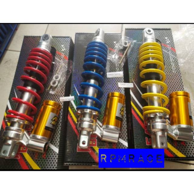 Shockbreaker Belakang Tabung Bawah Fastbikes Ukuran 310mm 330mm Beat Mio Soul Scopy dll