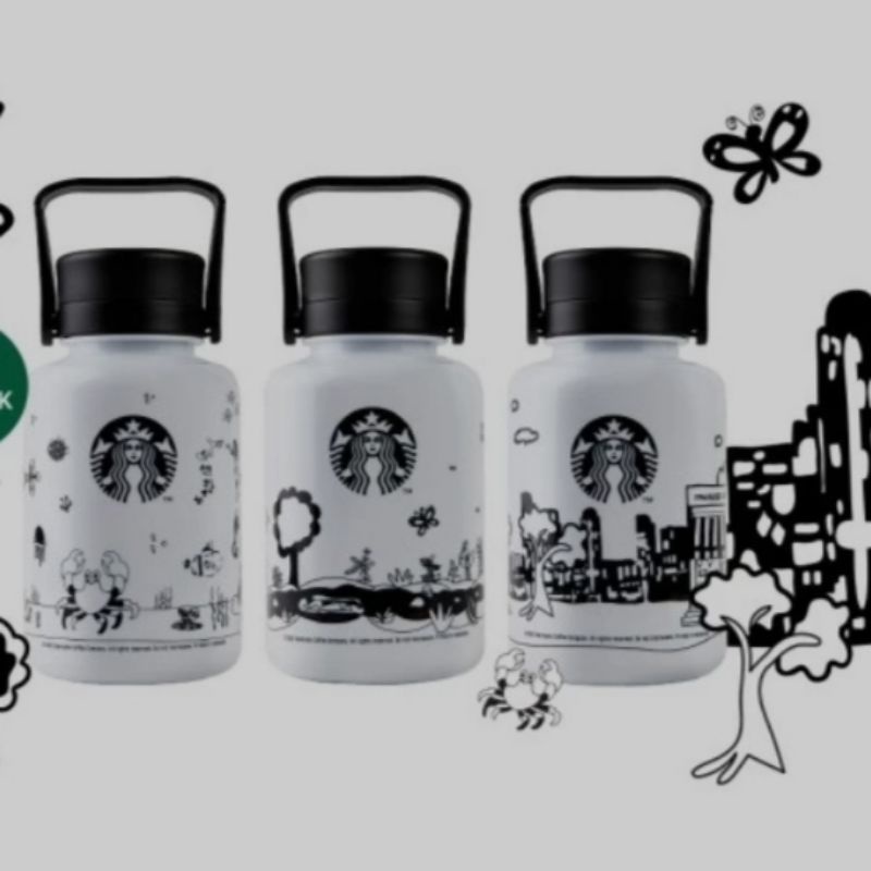 Jual Exclusive Sale Tumbler Starbucks X Kreaby Botol Minum Starbucks