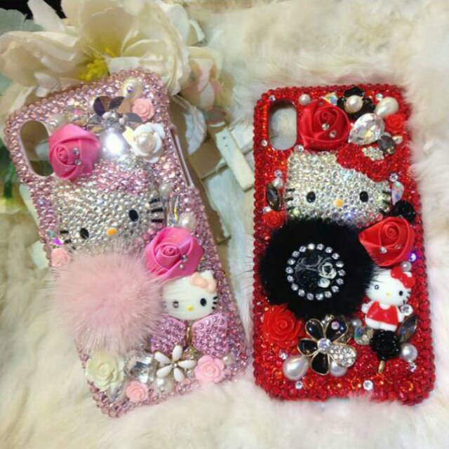 Case hello kitty blink pink dan red