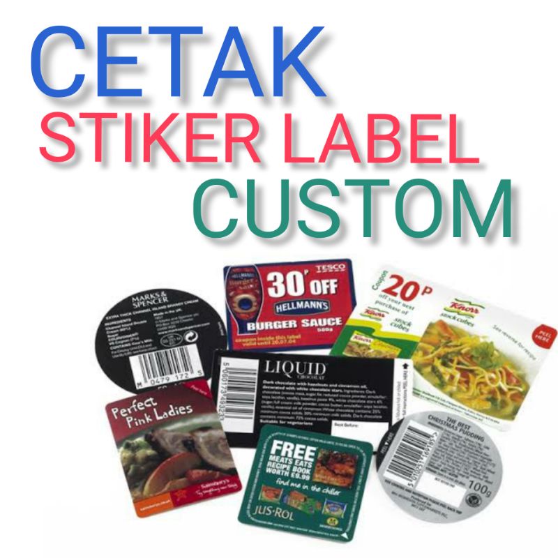 

Cetak Stiker Label makloon untuk Salé Pisang