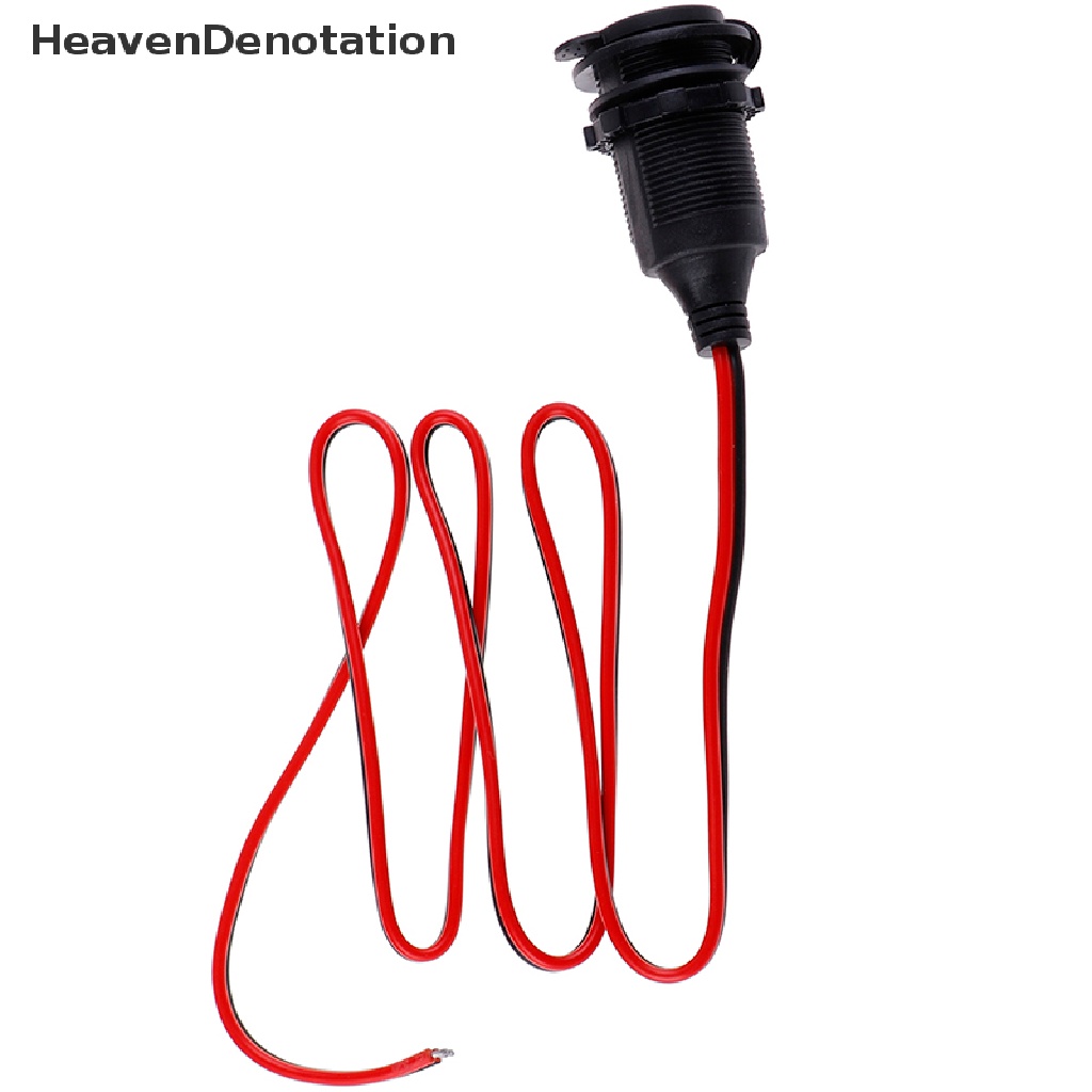 [HeavenDenotation] 12/24V 5A DC female car cigar cigarette lighter socket plug connector adapter