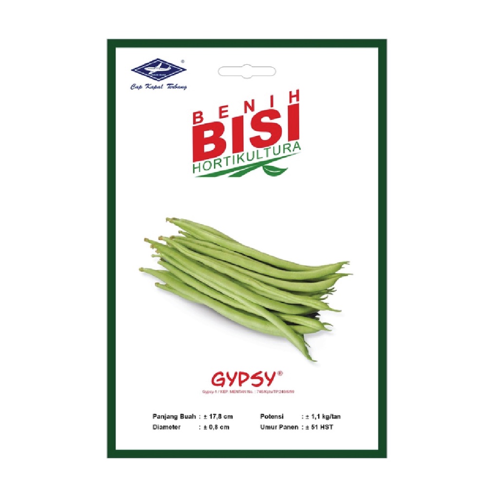 Benih Bisi Buncis Gypsy