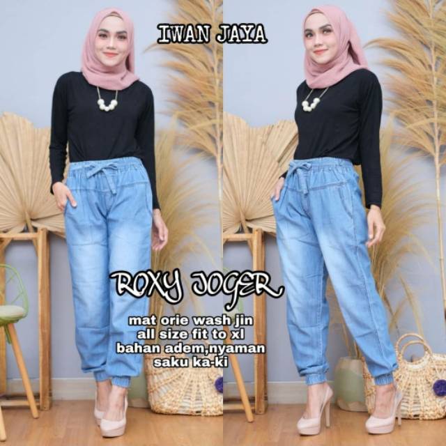 Jogger jeans Jogger murah celana jogger celana jogger jeans roxy joger