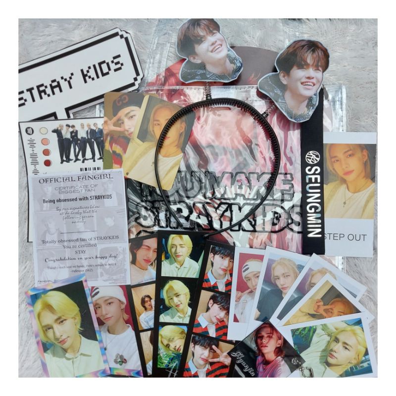PAKET TOTE TRANSPARANT STRAY KIDS / KIPAS UCHIWA STRAYKIDS