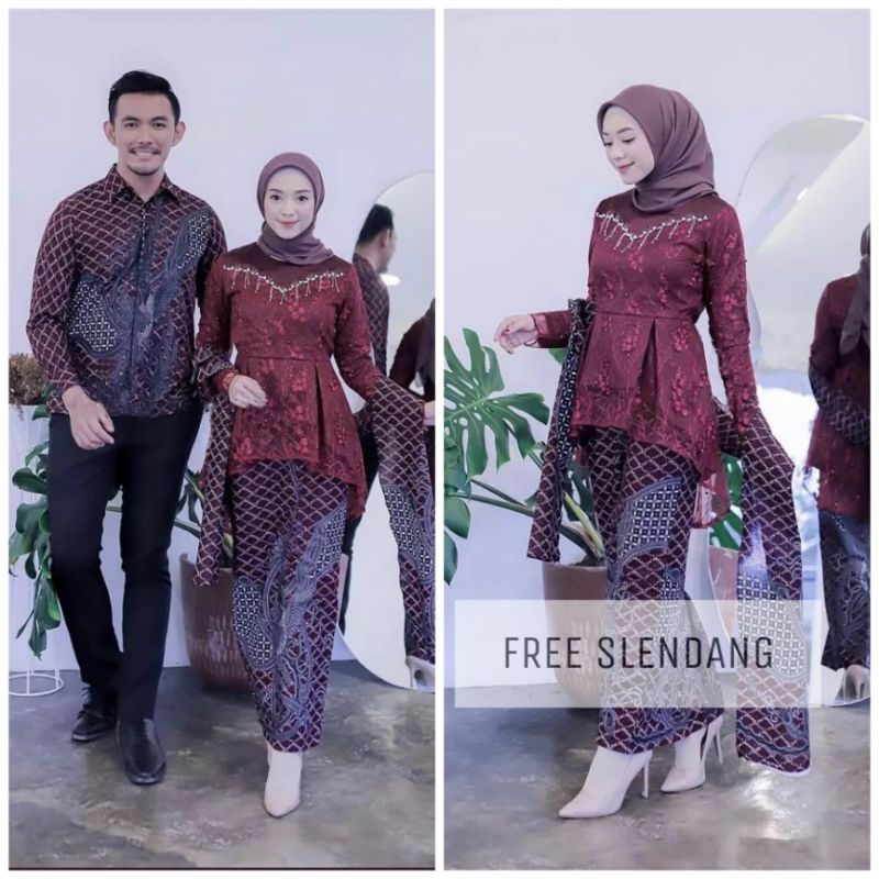 Kebaya Kalena | Couple lamaran | kebaya lamaran