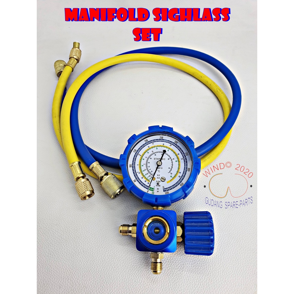 MANIFOLD SINGLE | SINGLE MANIFOLD SIGHT GLASS | MANIFOLD + SELANG | MANIFUL SINGLE | ANALIZER SINGL