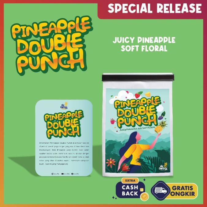 

Kopi Arabika PARAHYANGAN PINEAPPLE PUNCH 100g Limited Specialty