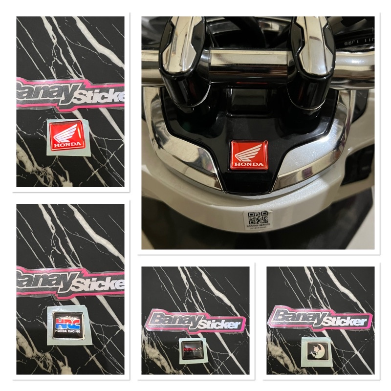 STICKER EMBLEM SPIDO HONDA TIMBUL 3D