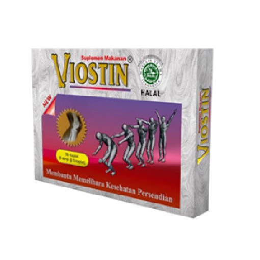 Viostin Halal - 1 Box @ 30 Kaplet Supplemen Sendi