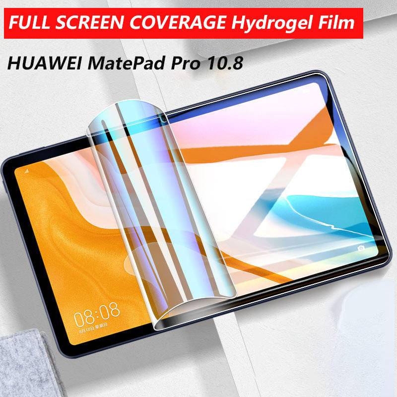 Film hydrogel Layar Depan Belakang anti Gores / Ledakan Untuk HUAWEI MatePad Pro 11 T 10 10s 10.4 10.8 10.1 9.7 &quot;MatePad M6 8.4 10.8