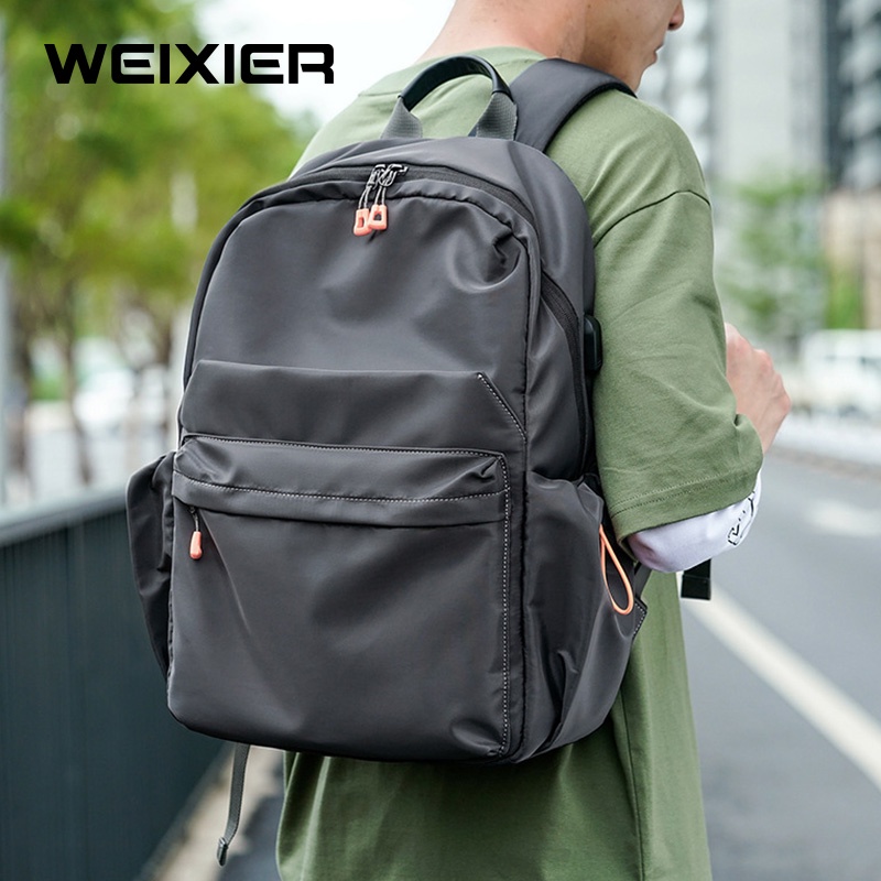 WEIXIER B671 Tas Punggung Pria Ransel Laptop Anti Air WK-SBY