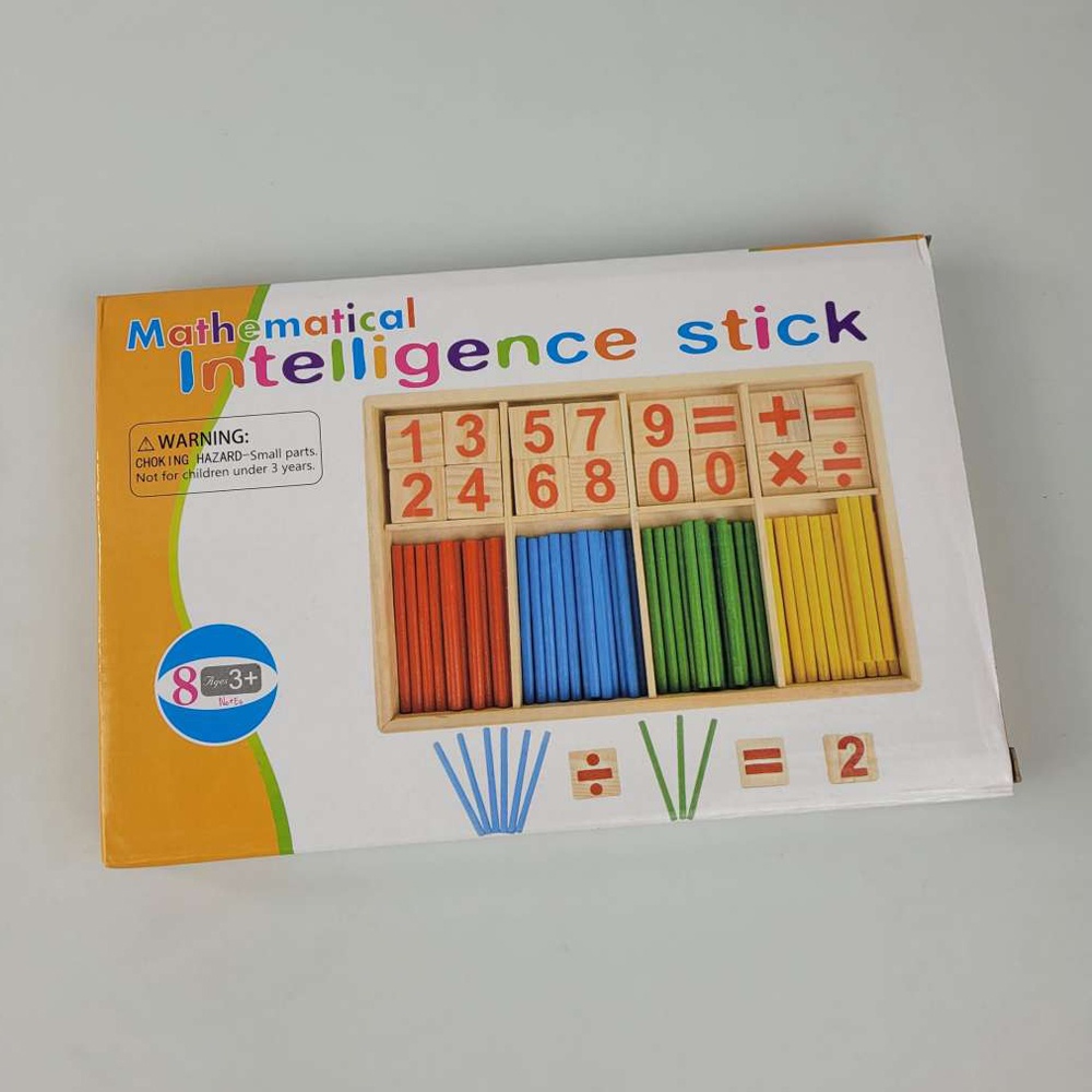 Mainan Puzzle 3D Intelligence Stick Matematika Anak