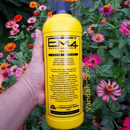 EM4 Efective Microorganisms 4 untuk Pertanian Pembuatan Kompos 1 Liter