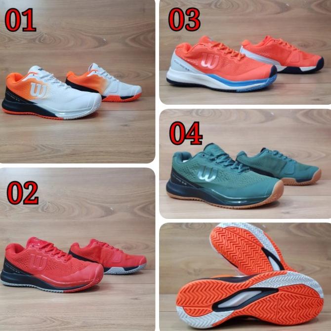 Sepatu Tenis Wilson Rush Pro 3.0 Sepatu Tennis Terbaru