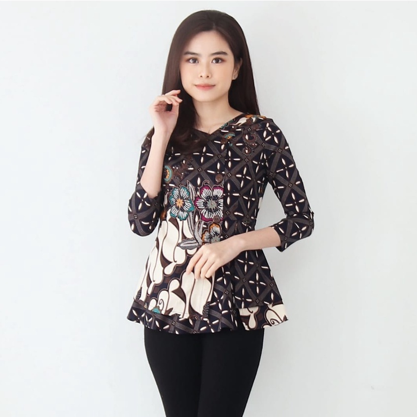 Batik wanita - Atasan blouse batik wanita fashion 184 SG-7