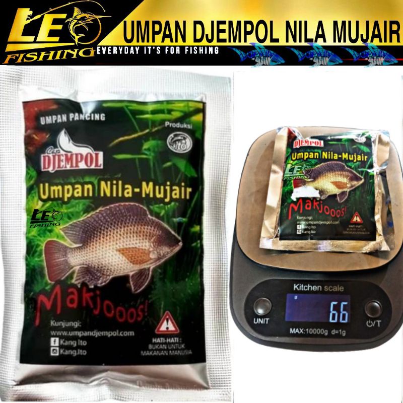 UMPAN DJEMPOL NILA MUJAIR UMPAN PANCING TERLARIS ORIGINAL