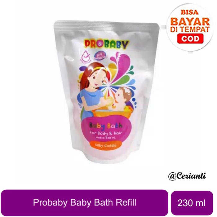 PROBABY Baby Bath for Body &amp; Hair Refill 230ml_Cerianti