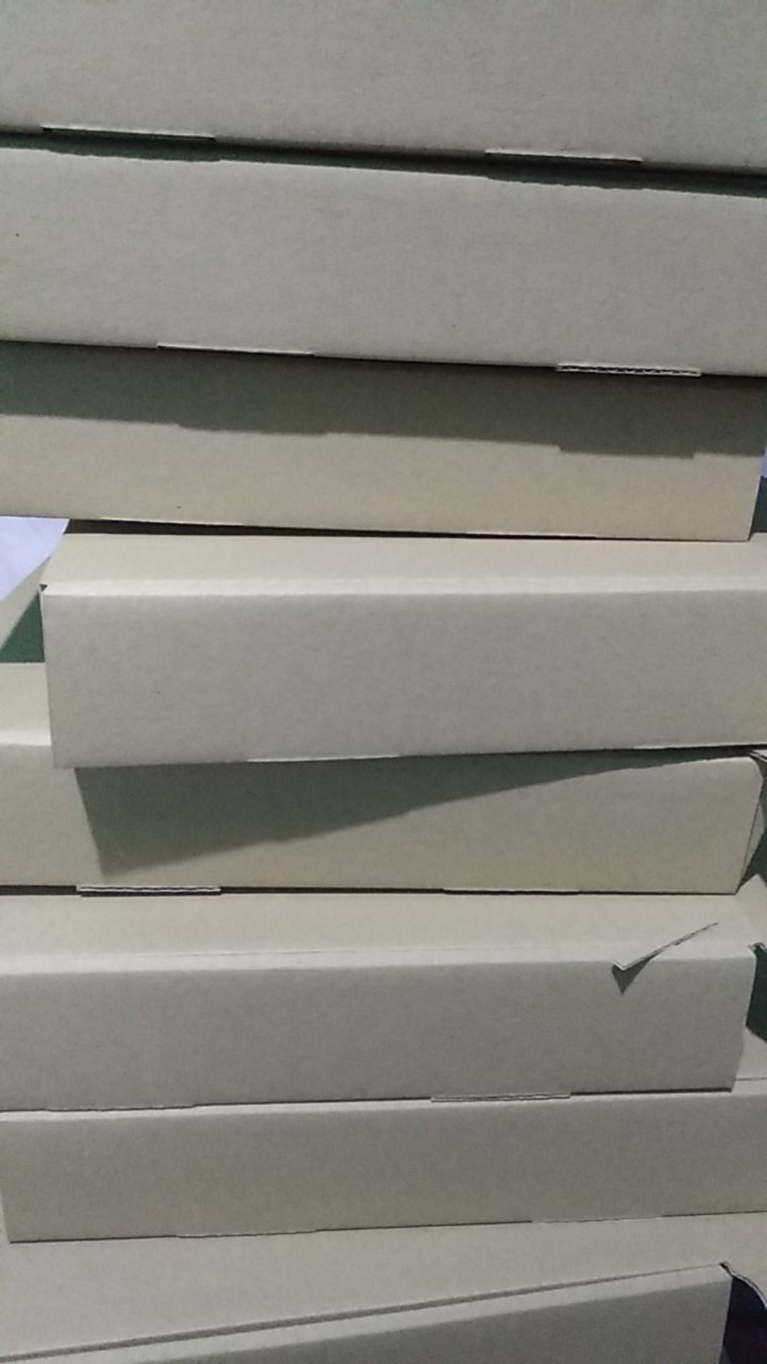 Mailer Box Polos / Box Pizza Polos 30x30x5 Cm ( 1pack Isi 25pcs )