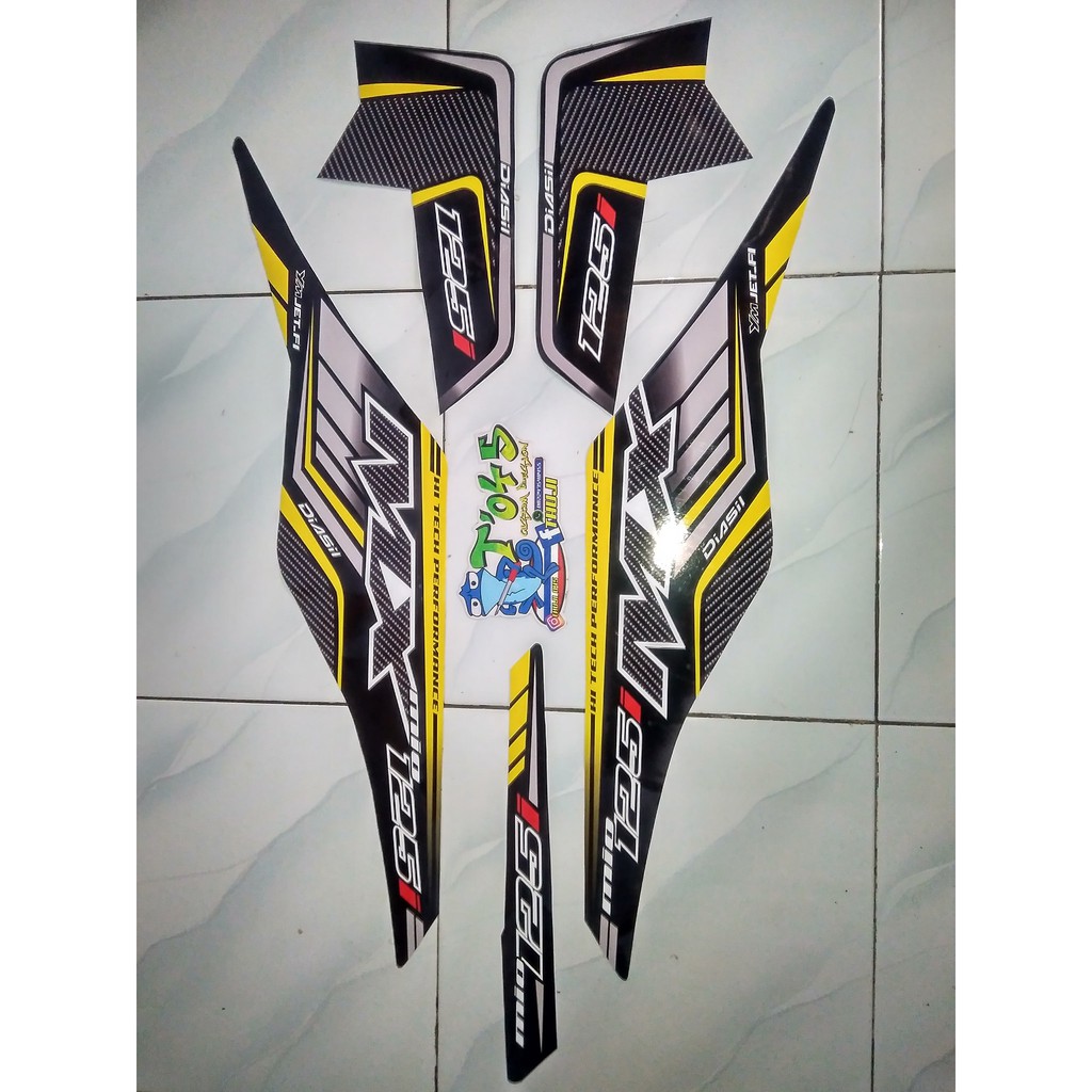 Sticker striping mio mx 125i mio  m3