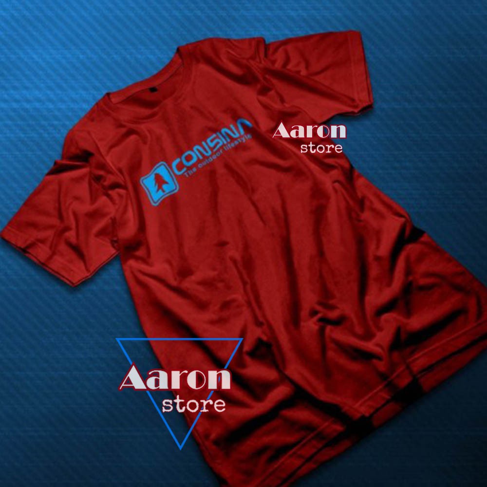 Kaos Consina Logo Biru