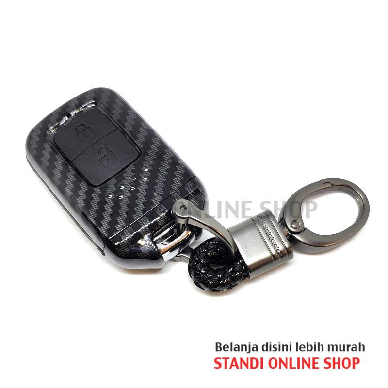 Cover Smartkey Sarung Kunci Remote Smartkey Honda Jazz HRV CRV Hitam