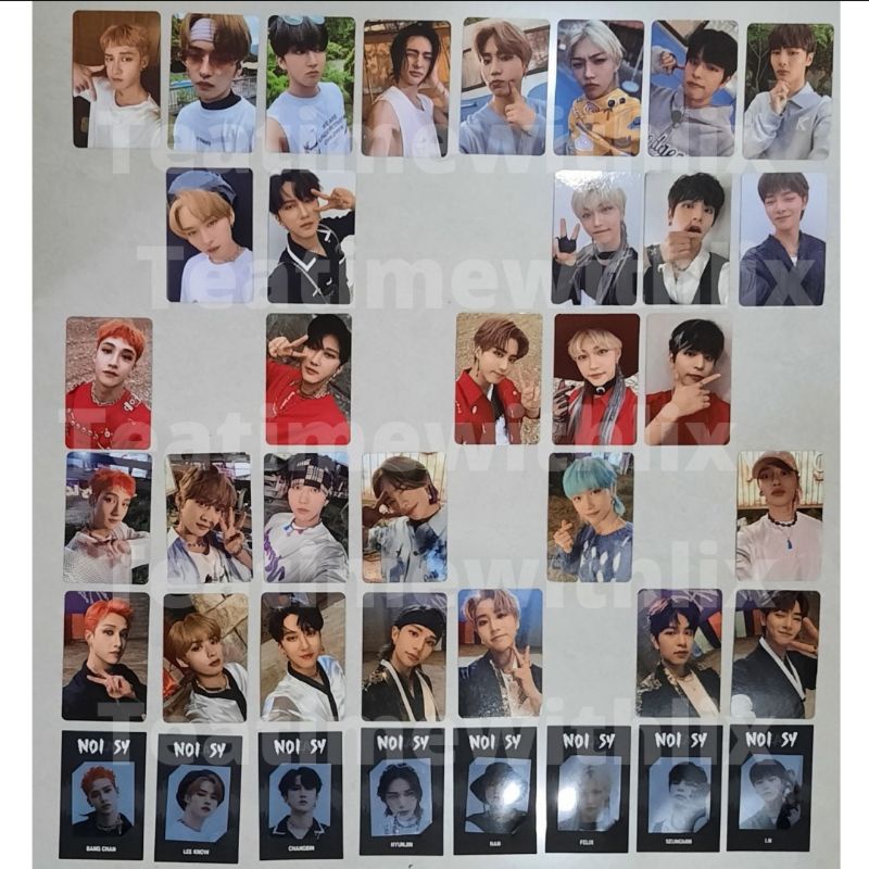 STRAY KIDS NOEASY ALBUM PHOTOCARDS