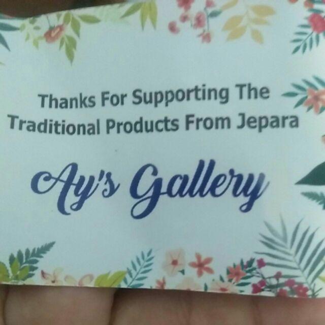Long Outer Tenun Ikat Tradisional Asli Murah (seri Rumbai Etnik Grey)