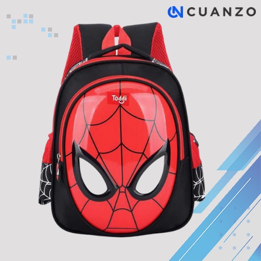 Tas Ransel Punggung Sekolah Anak Model Spiderman Backpack Anak Tk Sd Balita Paud Playgroup Laki Laki Perempuan Cowok Cewek Bulu Halus Karakter Lucu Kecil Import Anti Air Mini 2 3 4 5 Tahun / Tas Spiderman Spidermen Superhero Anak Laki Laki Murah Original