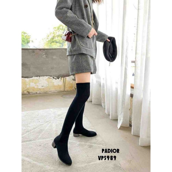 Boots winter overknee elastic PADIOR SHOES heels diamond VP5989