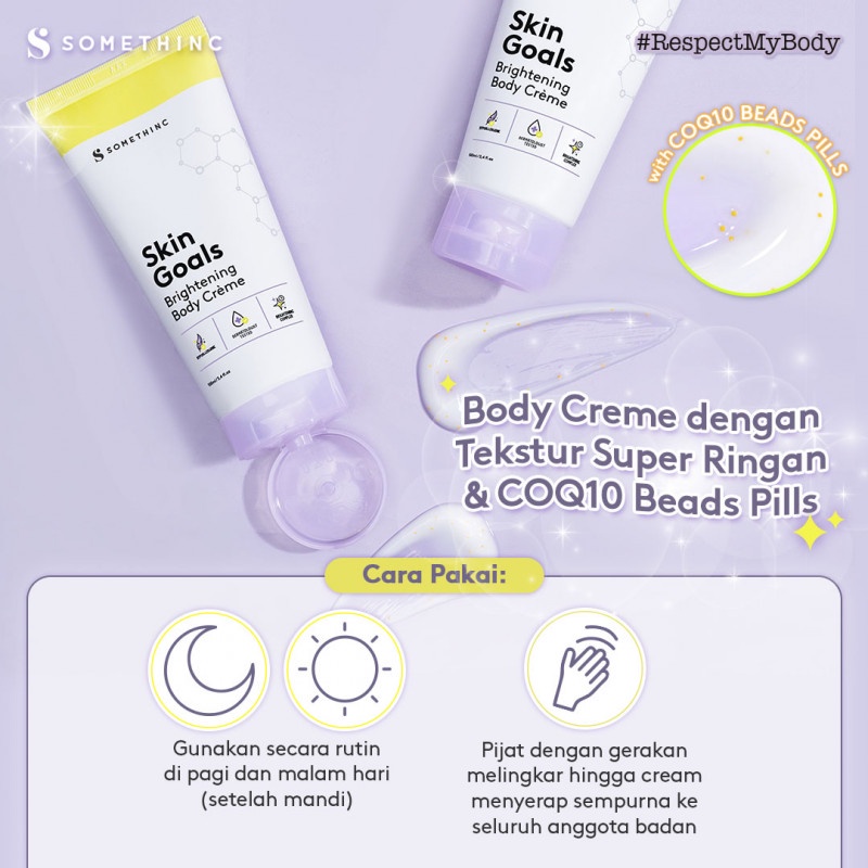 SOMETHINC SKIN GOALS Brightening Body Creme 100ML