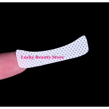 sticker bantalan mata non woven untuk extension eyelash tape eyepad extensionpad kertas bulu mata eyepath