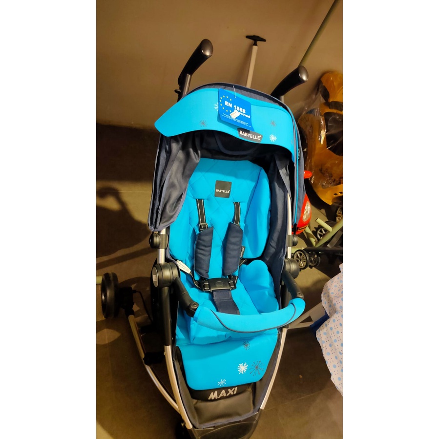 Baby Elle Maxi Stroller S 601 / Kereta Dorong Bayi - Blue