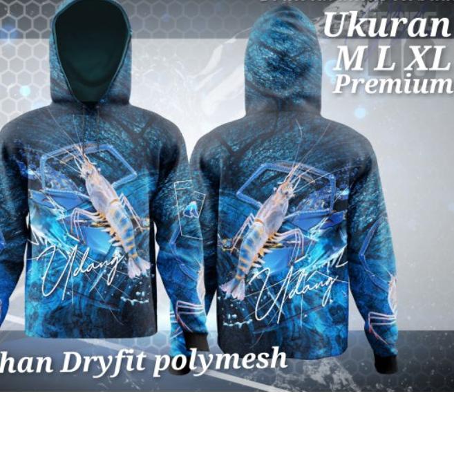 ♦ Kaos Jersey Mancing Udang mania mantaf ➸