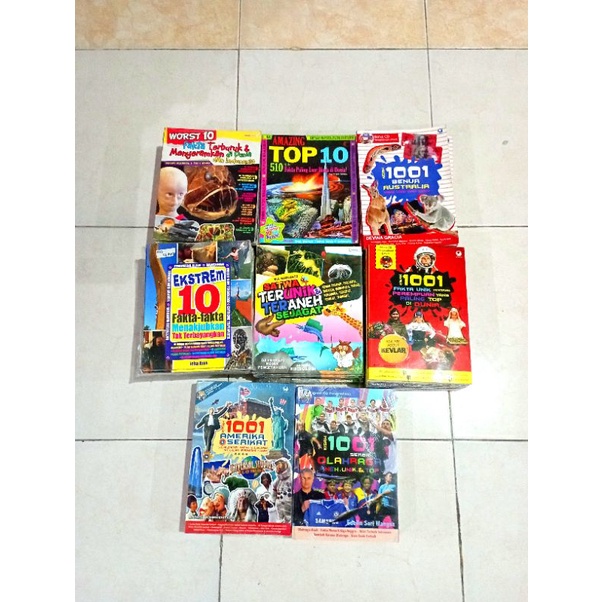 OBRAL BUKU MURAH // BUKU PENGETAHUAN DUNIA // ENSIKLOPEDIA DUNIA // FAKTA-FAKTA DUNIA // RAHASIA DUN