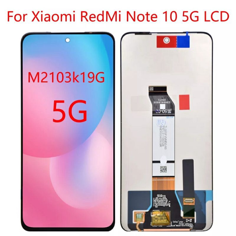 Layar LCD TS Touchscreen Fullset XIAOMI REDMI NOTE 10 5G - POCO M3 PRO 5G - BLACK